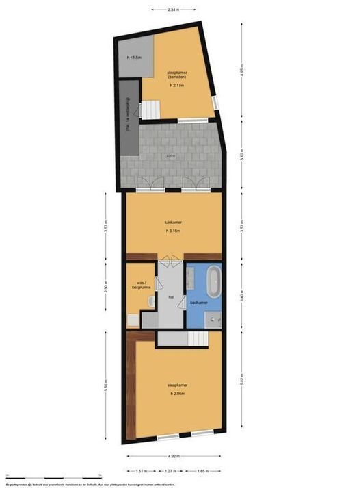 Singel 430, Amsterdam plattegrond-51