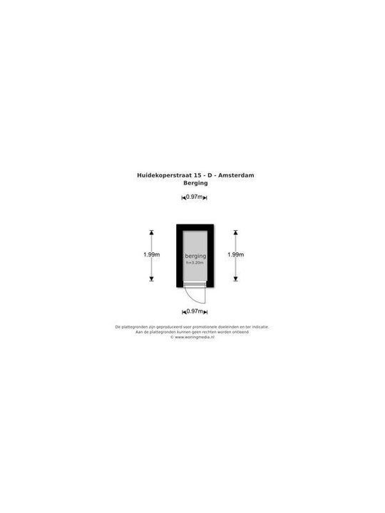 Huidekoperstraat 15 D, Amsterdam plattegrond-29