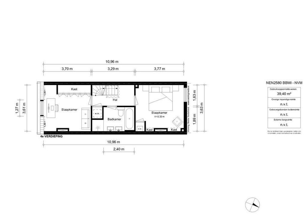 Kinkerstraat 8 III, Amsterdam plattegrond-21