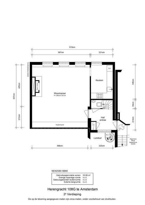 Herengracht 108 G, Amsterdam plattegrond-40
