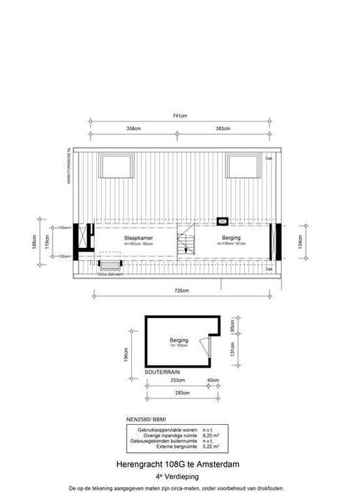 Herengracht 108 G, Amsterdam plattegrond-40