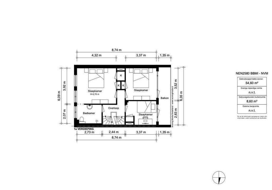 Henriette Bosmansstraat 46 + 46b, Amsterdam plattegrond-29