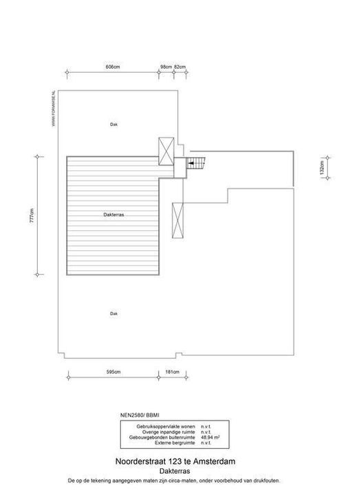 Noorderstraat 123 + PP, Amsterdam plattegrond-46