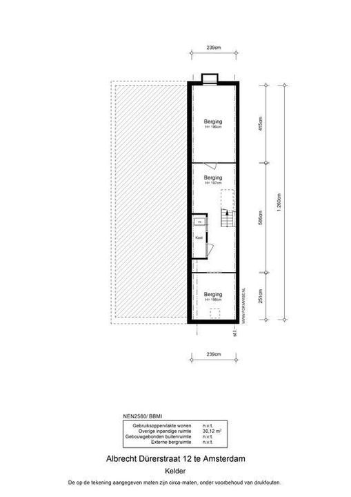 Albrecht Durerstraat 12, Amsterdam plattegrond-53