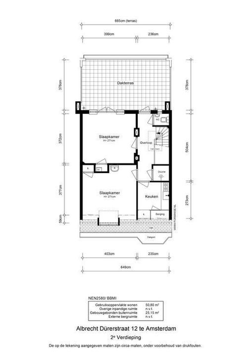 Albrecht Durerstraat 12, Amsterdam plattegrond-53