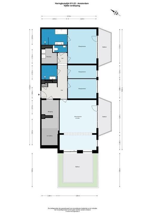 Haringbuisdijk 739, Amsterdam plattegrond-18