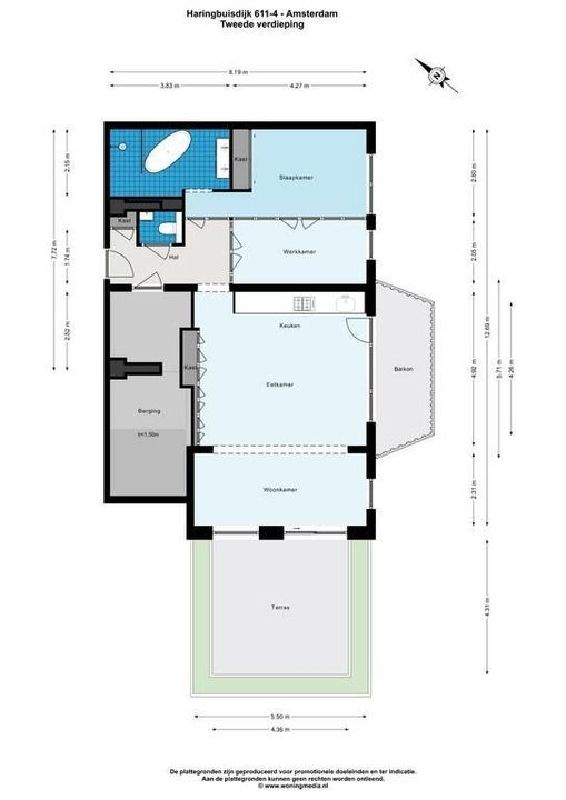 Haringbuisdijk 611, Amsterdam plattegrond-38
