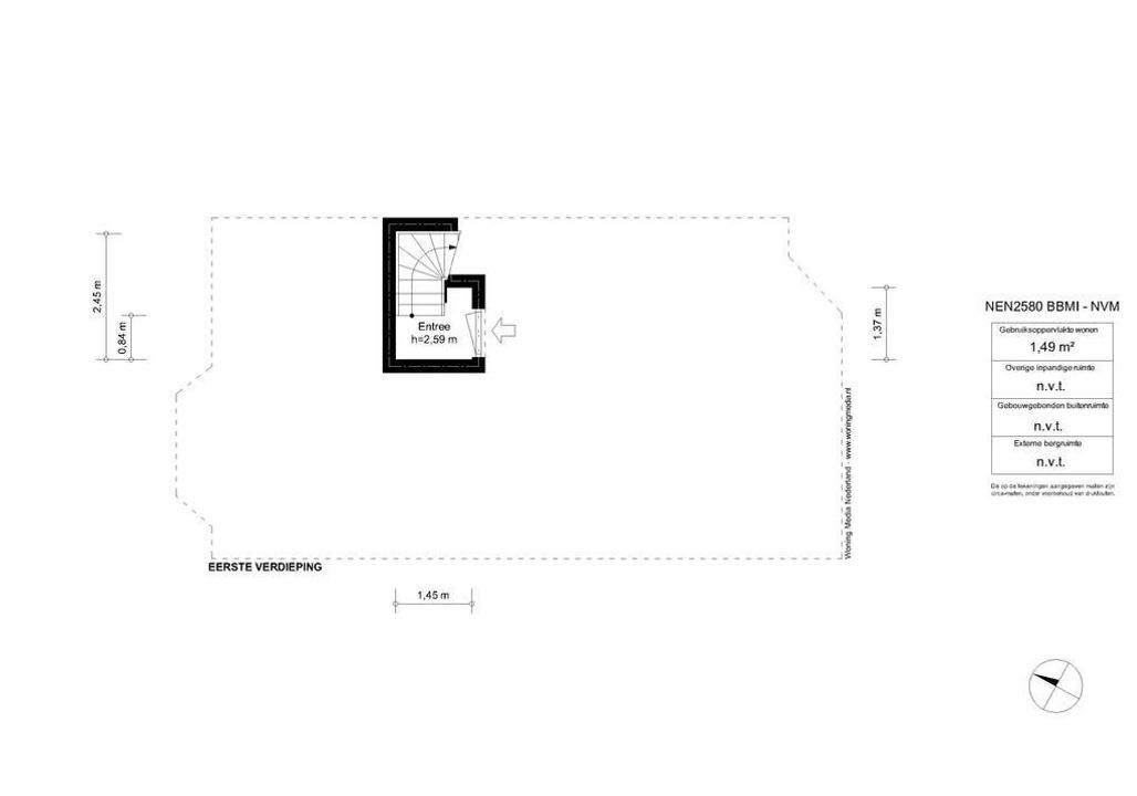 President Kennedylaan 82 II, Amsterdam plattegrond-38