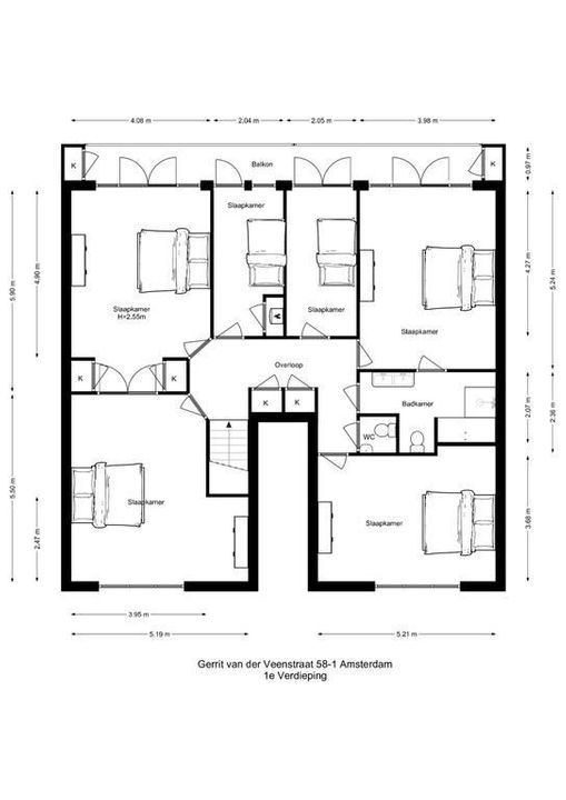 Gerrit van der Veenstraat 58 I, Amsterdam plattegrond-32