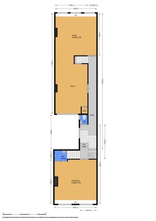 Keizersgracht 546, Amsterdam plattegrond-34