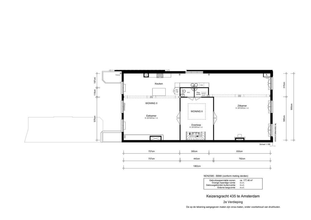 Keizersgracht 435, Amsterdam plattegrond-23