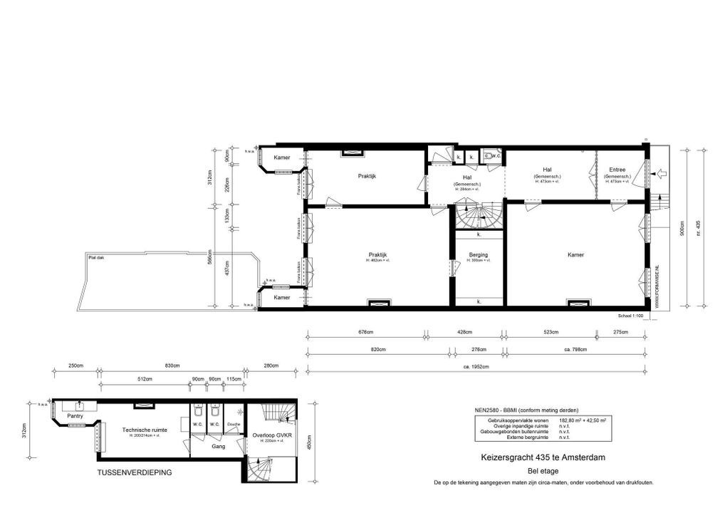 Keizersgracht 435, Amsterdam plattegrond-23