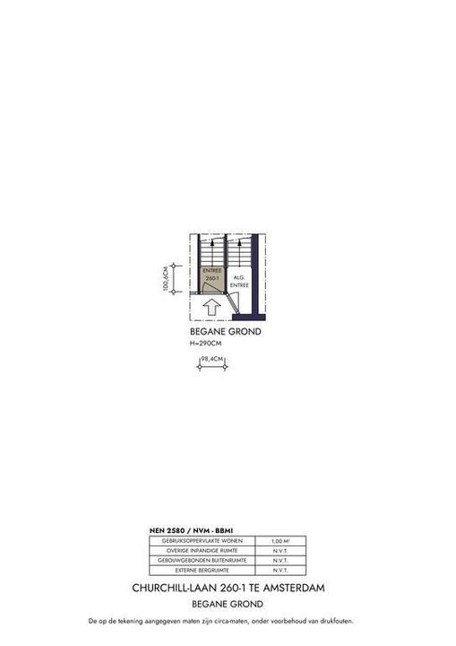Churchill-laan 260 I, Amsterdam plattegrond-37
