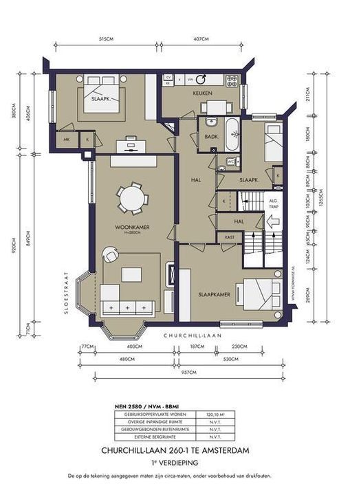 Churchill-laan 260 I, Amsterdam plattegrond-37