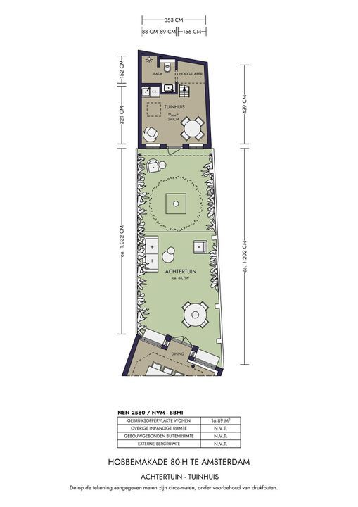 Hobbemakade 80 hs, Amsterdam plattegrond-52