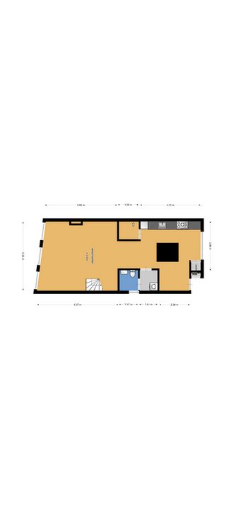 Onkelboerensteeg 1 D, Amsterdam plattegrond-27