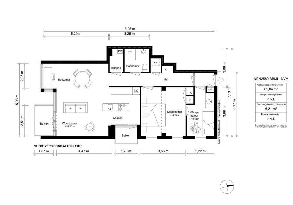 Beethovenstraat 233, Amsterdam plattegrond-22