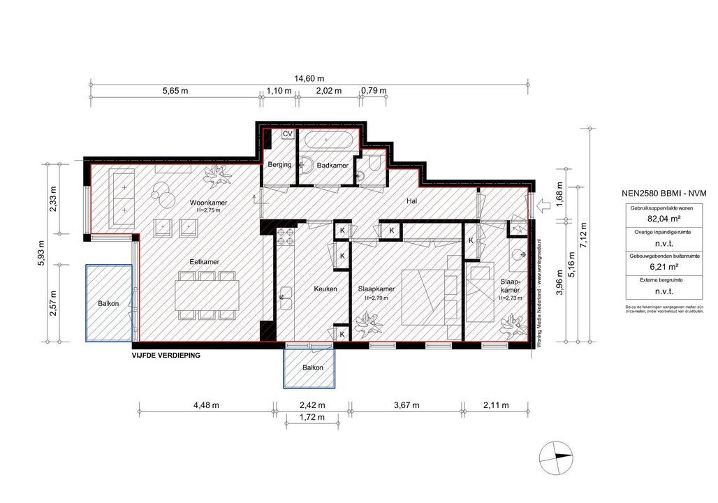 Beethovenstraat 233, Amsterdam plattegrond-22