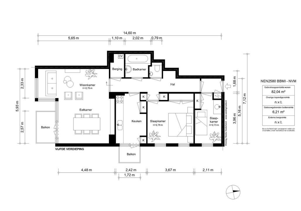 Beethovenstraat 233, Amsterdam plattegrond-22