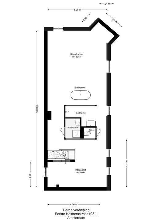 Eerste Helmersstraat 108 2, Amsterdam plattegrond-38