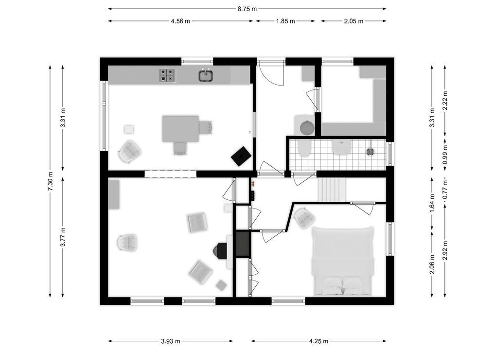 Waver 35, Ouderkerk Aan De Amstel plattegrond-44