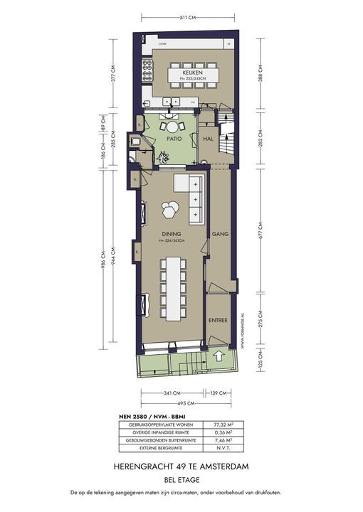 Herengracht 49, Amsterdam plattegrond-52