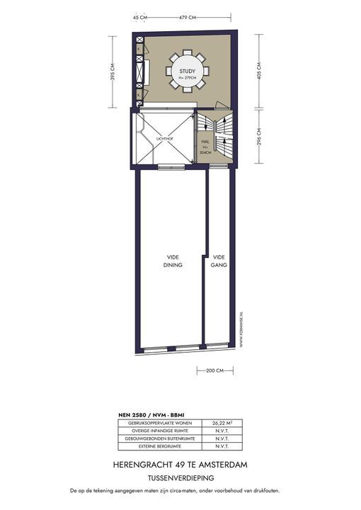 Herengracht 49, Amsterdam plattegrond-52