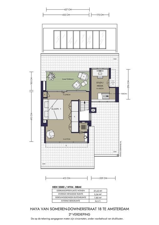 Haya van Someren-Downerstraat 18, Amsterdam plattegrond-41