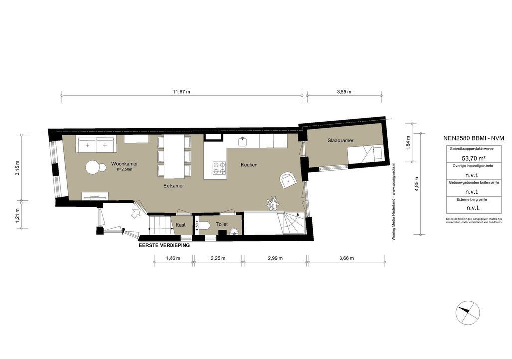 Elandsgracht 103 A, Amsterdam plattegrond-30