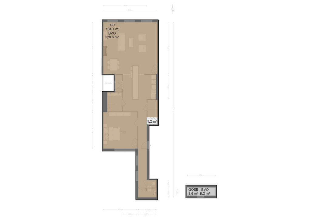 Keizersgracht 77 C, Amsterdam plattegrond-35