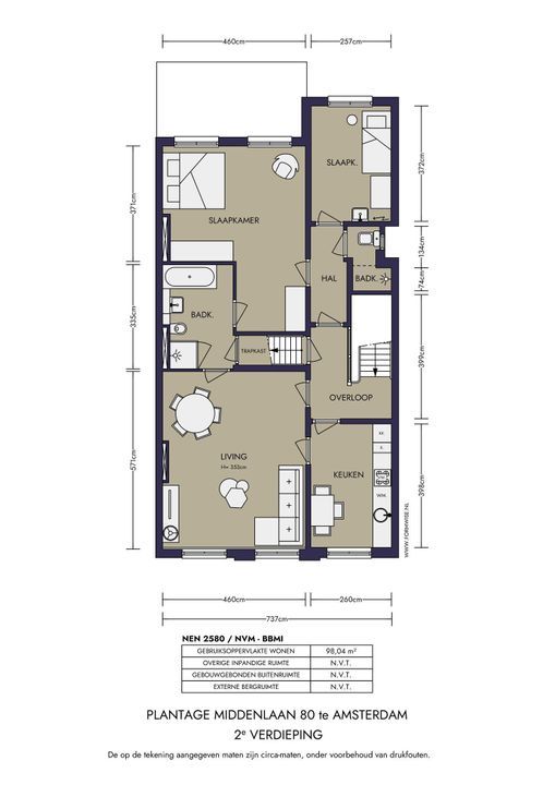 Plantage Middenlaan 80, Amsterdam plattegrond-67