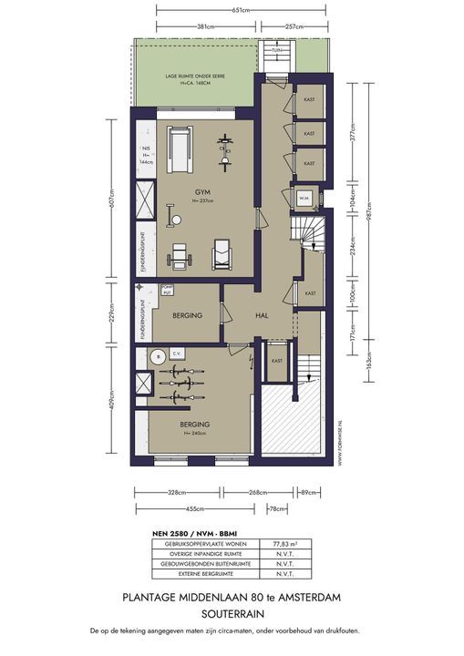Plantage Middenlaan 80, Amsterdam plattegrond-67