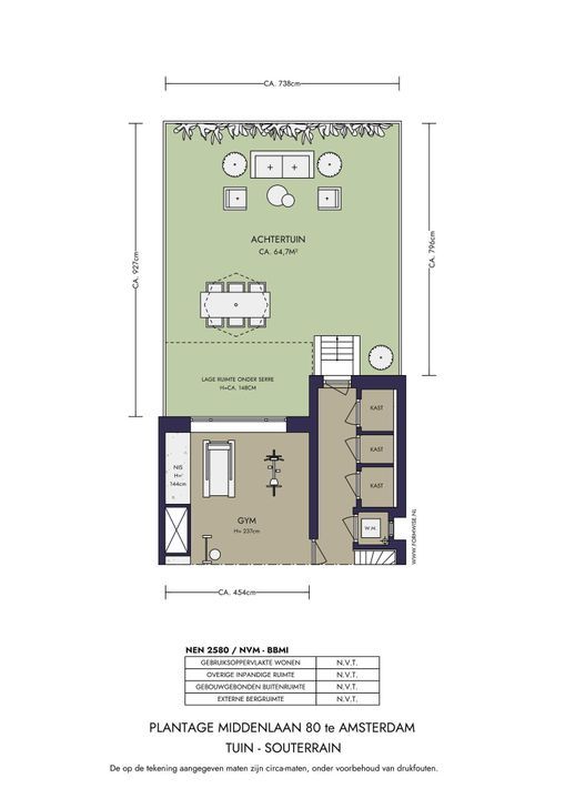 Plantage Middenlaan 80, Amsterdam plattegrond-67
