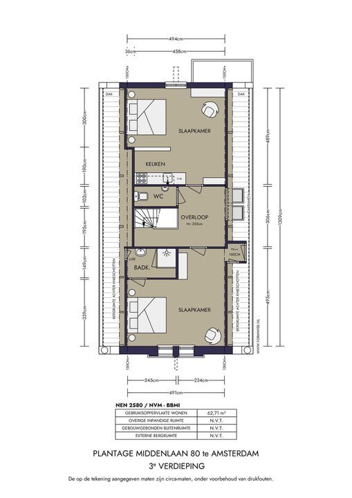 Plantage Middenlaan 80, Amsterdam plattegrond-67