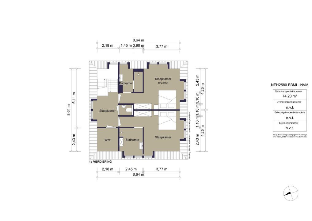 Ouderkerkerdijk 203, Amsterdam plattegrond-42