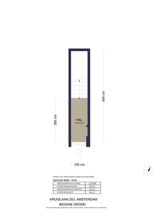 Kruislaan 253, Amsterdam plattegrond-35