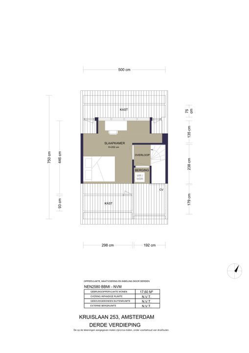 Kruislaan 253, Amsterdam plattegrond-35