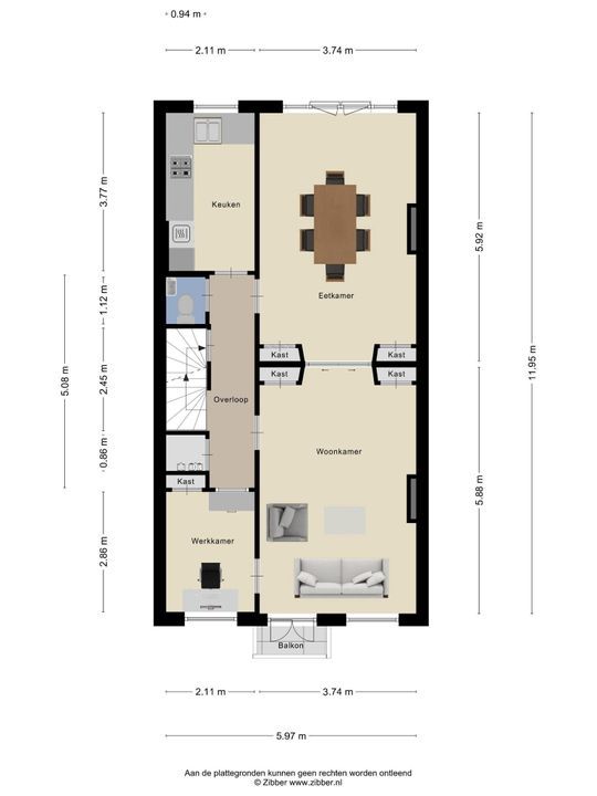 Nicolaas Maesstraat 57 2, Amsterdam plattegrond-27