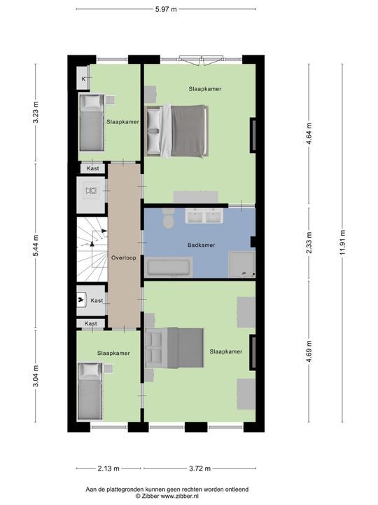 Nicolaas Maesstraat 57 2, Amsterdam plattegrond-27