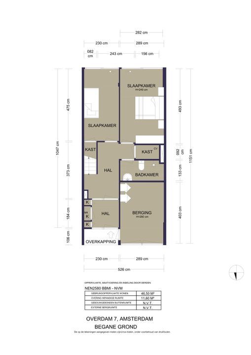 Overdam 7, Amsterdam plattegrond-57