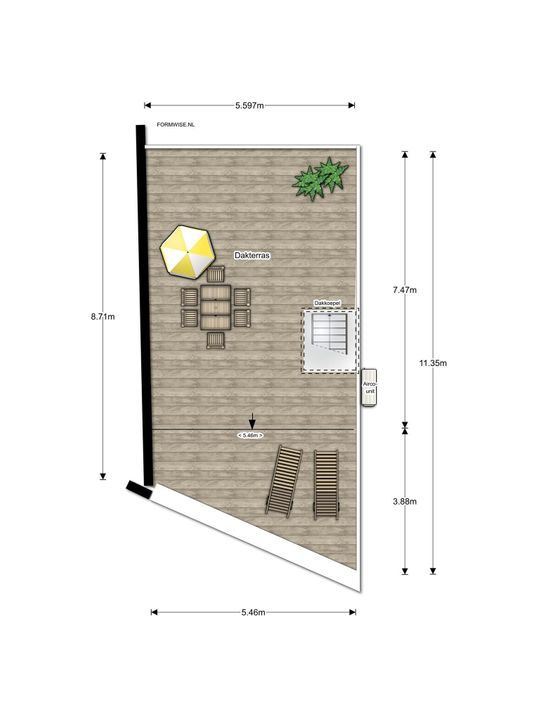 Prinsengracht 264 H, Amsterdam plattegrond-39