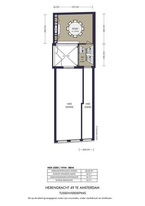 Herengracht 49, Amsterdam plattegrond-52