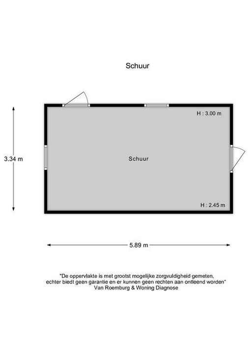 Woude 14, De Woude plattegrond-55