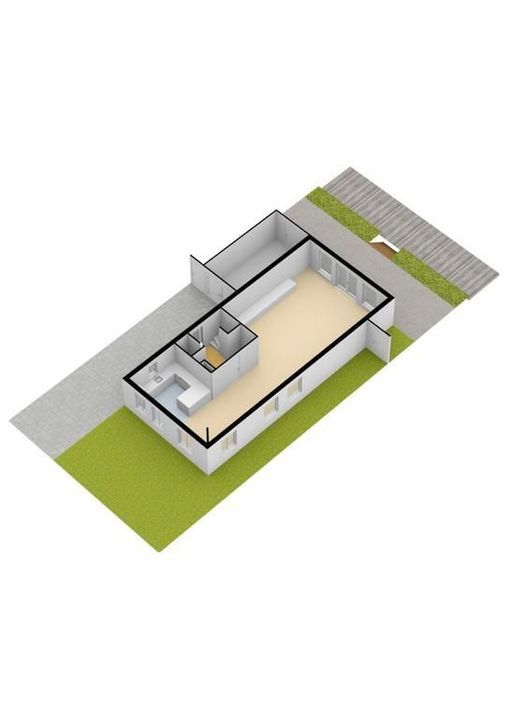 Zwanenpad 10, Watergang plattegrond-34