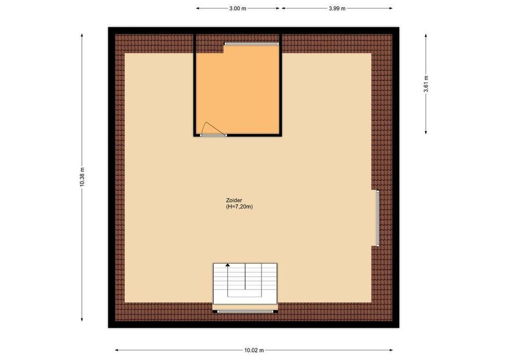 Dokter de Vriesstraat 57, Benningbroek plattegrond-63