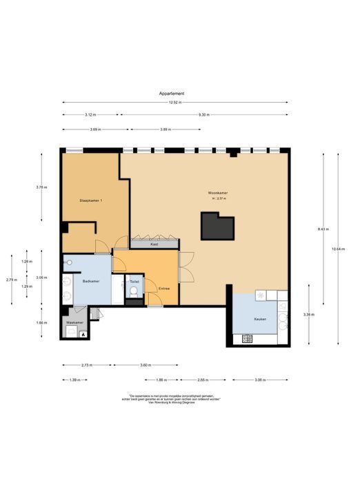 Prinsengracht 734 D, Amsterdam plattegrond-21