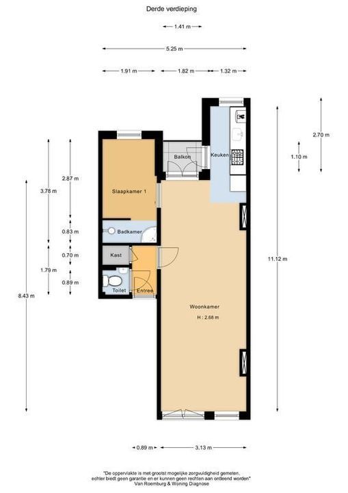 Joan Melchior Kemperstraat 60 -III, Amsterdam plattegrond-20