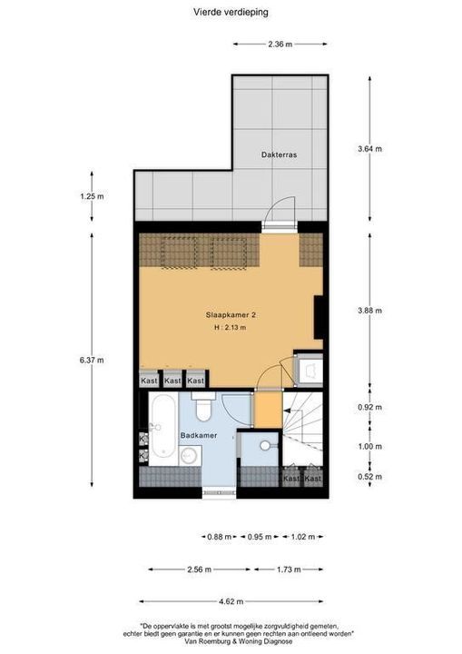 Van Beuningenstraat 187 III-IV, Amsterdam plattegrond-29