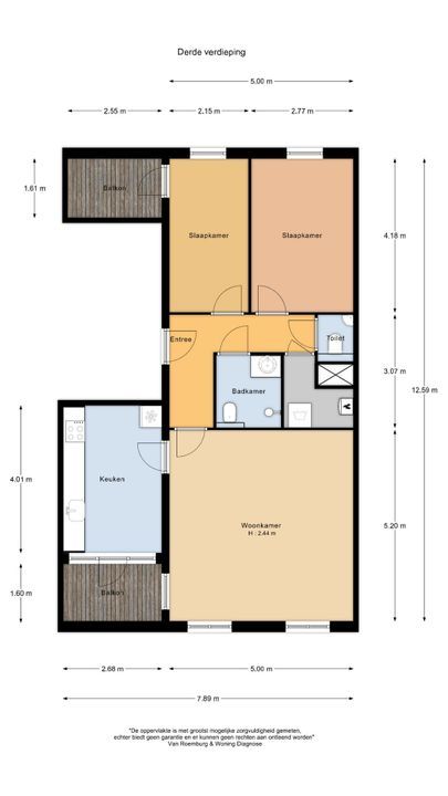 Bilderdijkstraat 23 F, Amsterdam plattegrond-22