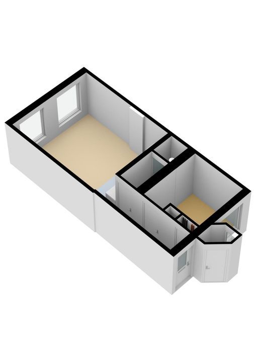 Keizersgracht 347 B, Amsterdam plattegrond-16